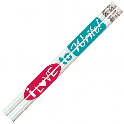 I LOVE TO WRITE PENCILS 144/BOX