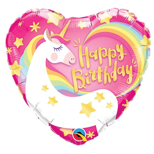 18 Inch Fantasy Rainbow Magical Unicorn Birthday