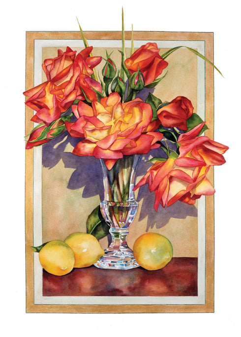 Joseph's Coat & Lemons Anniversary Card