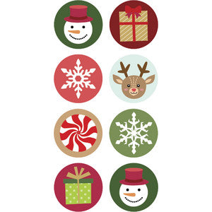 Teacher Created Resources Winter Holiday Mini Stickers (TCR6947)