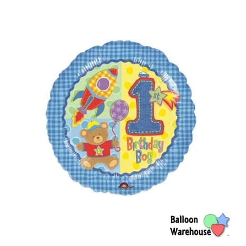 18 INCH MYLAR BIRTHDAY BOY