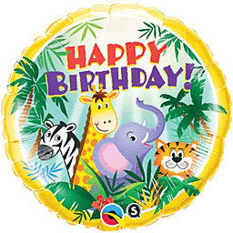 18 Inch BIRTHDAY Jungle Friends