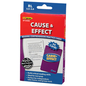 Cause & Effect Practice Cards Blue Level