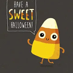 Sweet Halloween Cards 8 Pack [HOT93407}