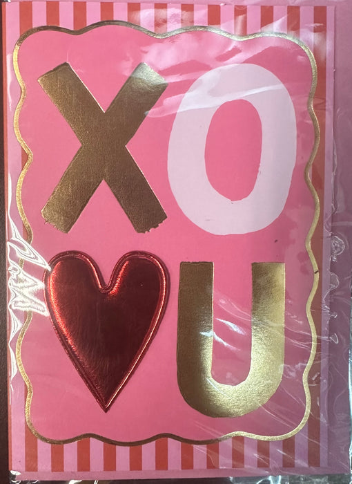 XO Valentine's Day Greeting Card [7292]