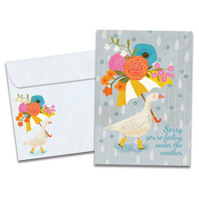 Under the Weather Get Well Greeting Card [22215]