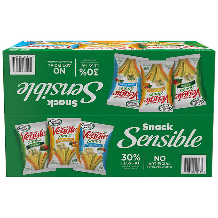 Sensible Portions Garden Veggie Straws Variety Snack Pack, 30 pk./1 oz.
