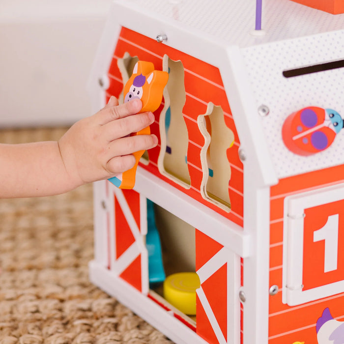 Slide, Sort & Roll Activity Barn [30128]