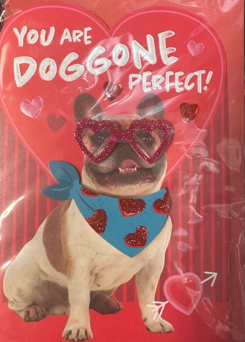 Doggone Perfect Valentine's Day Greeting Card [4981-3]