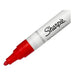 Oil-Based Paint Marker, Medium Point, 2 in Red by Sharpie