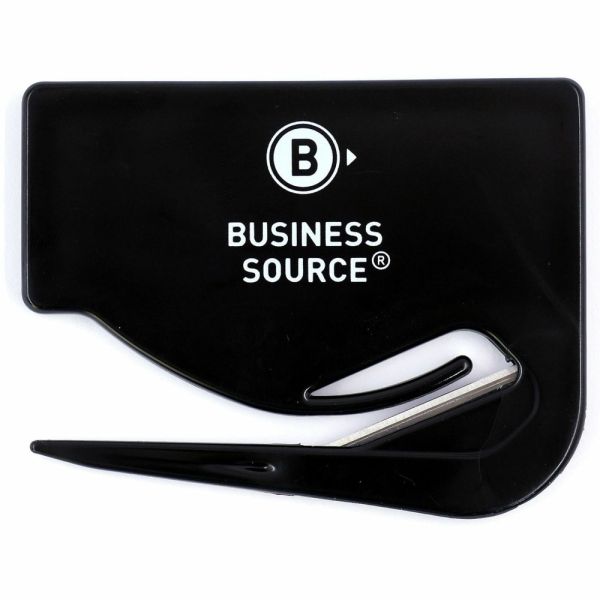 Sparco Clean Slit Letter Opener - Manual - Black