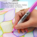 Sharpie Glam Pop Permanent Markers, Fine Point, Assorted, Pack Of 24 Markers