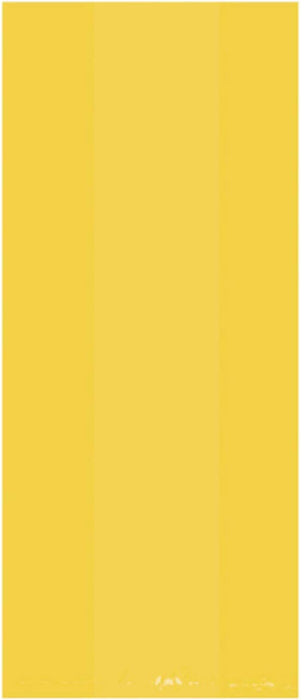 Cello Party Bags Sunshine Yellow - 25 COUNT [379510.09]