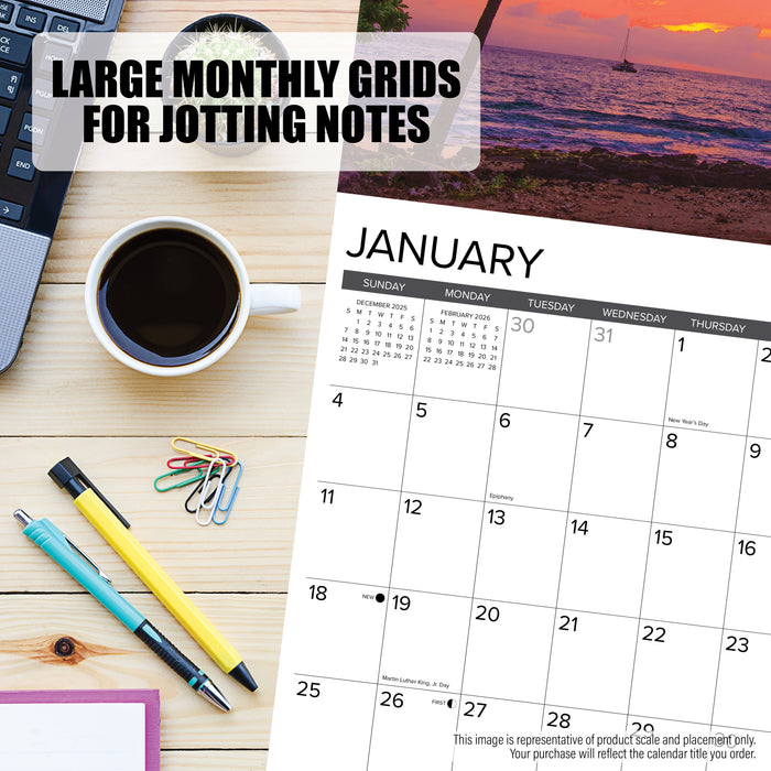 Inner Reflections 2026 12" x 12" Wall Calendar