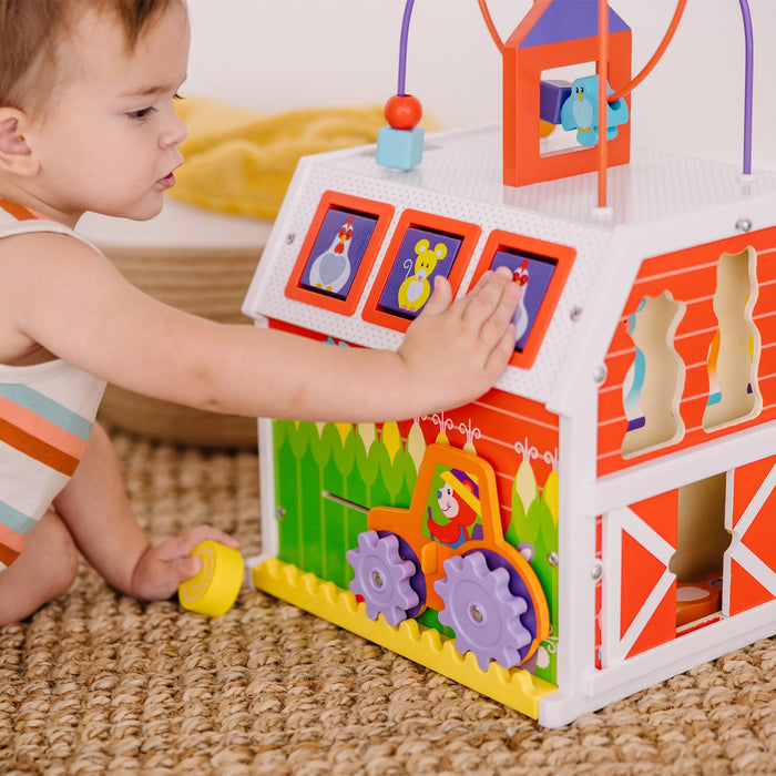 Slide, Sort & Roll Activity Barn [30128]