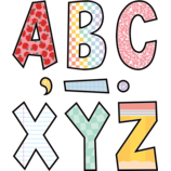 Cool for School 7" Fun Font Letters