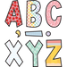 Cool for School 7" Fun Font Letters