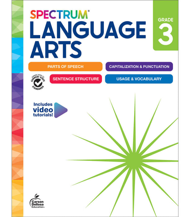 SPECTRUM LANGUAGE ARTS BOOK GRADE 3 [CD704593]