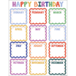 Color Crush Happy Birthday Chart