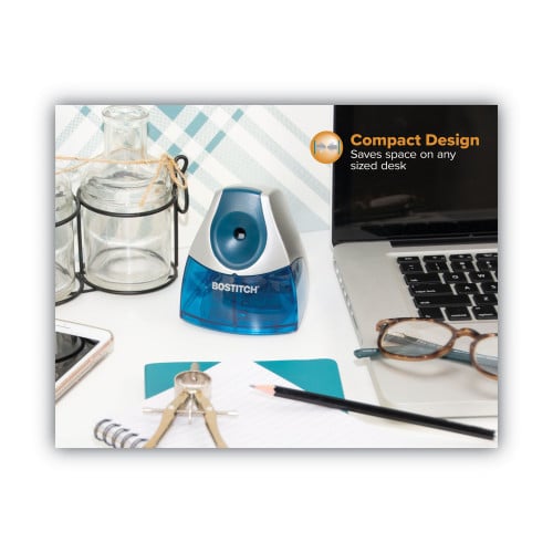 Bostitch Personal Electric Pencil Sharpener, Blue [EPS4-BLUE]