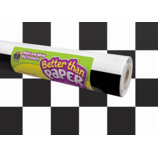 Black and White Big Checkers Better Than Paper Bulletin Board Roll