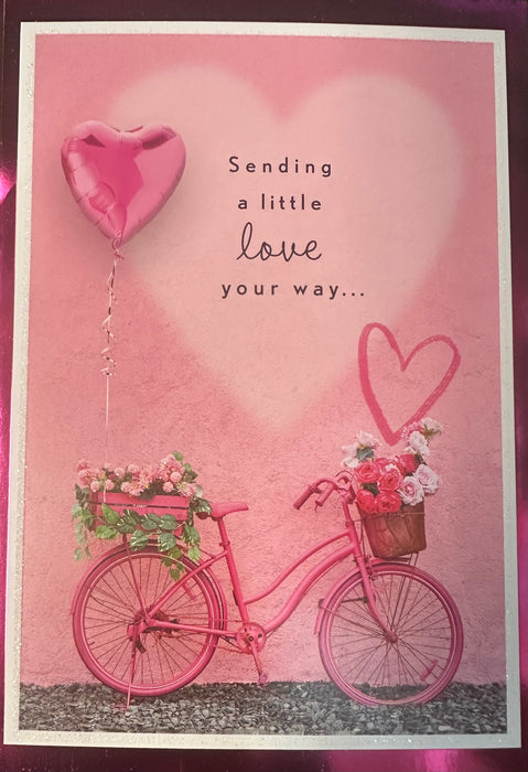 Sending a Little Love Valentine's Day Greeting Card [VVT3171]