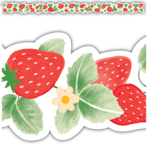 Strawberry Patch Die-Cut Border Trim [TCR8359]