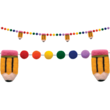 Colorful Pencils Garland