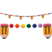 Colorful Pencils Garland