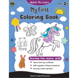 Watch Me Learn: My First Coloring Book