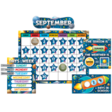 Outer Space Crew Calendar Bulletin Board