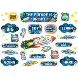Outer Space Crew The Future Is Bright Mini Bulletin Board