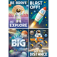 Outer Space Crew Small Poster Pack