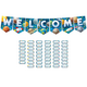 Outer Space Crew Pennants Welcome Bulletin Board