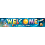 Outer Space Crew Welcome to Our Classroom Banner
