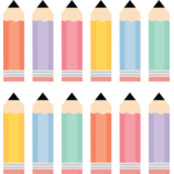 Cool for School Pencils Accents