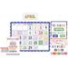 Color Crush Calendar Bulletin Board