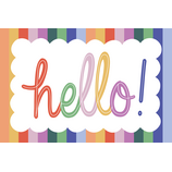 Color Crush Hello Postcards