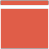 Orange Crush Straight Border Trim