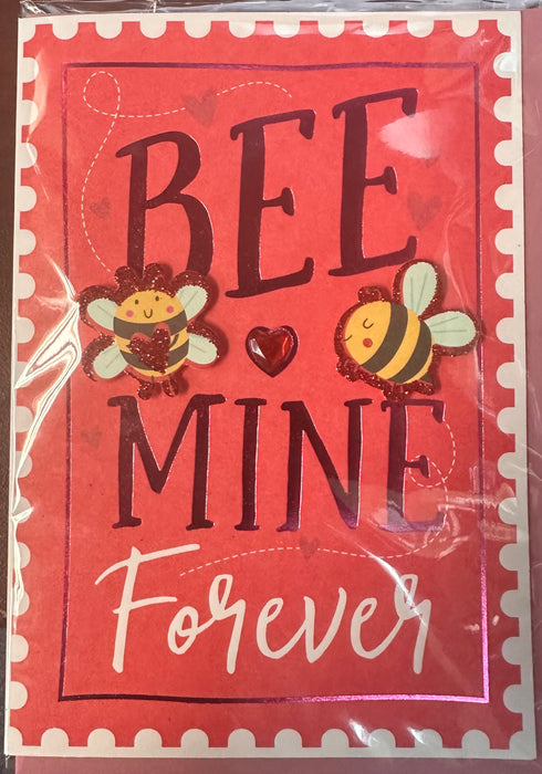 Bee Mine Forever Valentine's Day Greeting Card [5273-3]