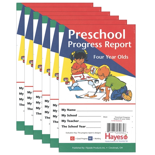 Hayes Preschool Progress Report, Four Year Olds, PK60