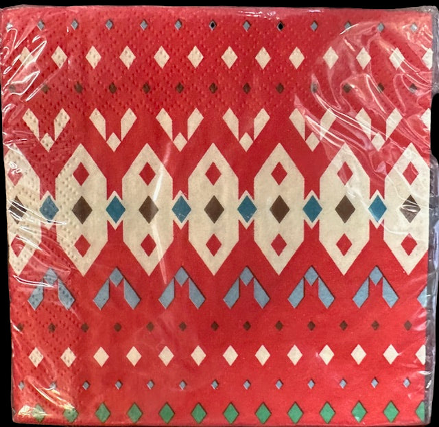 Sweater Weather Christmas Theme Beverage Napkins 16 count [319XBV322]