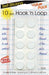 Hook ‘n Loop Dots (White) 5/8″ 10 sets #3255