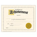 Certificate of Achievement Classic Certificates