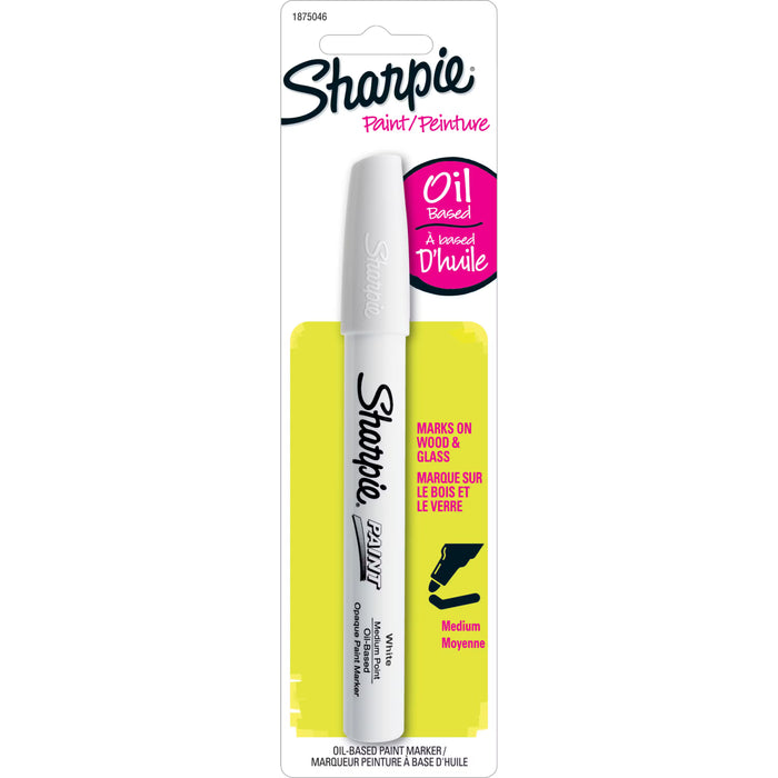 Sharpie Oil Based Paint Medium Marker Point - White Oil Based Ink [1905361]