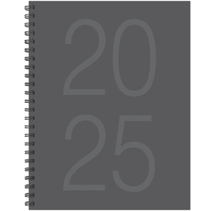 Charcoal 2025 Weekly Planner [48900]