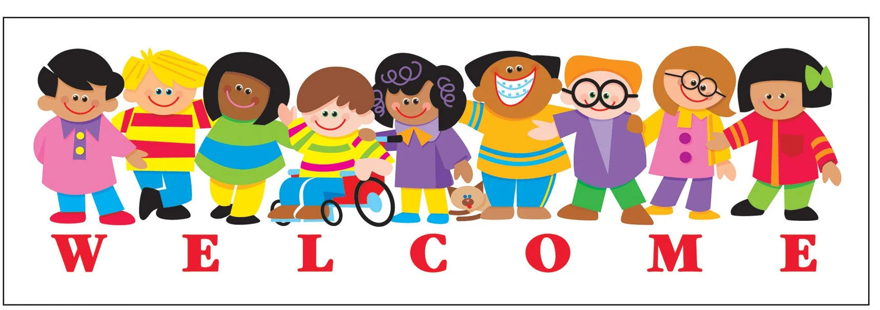 Welcome TREND Kids Bookmarks [T12007]