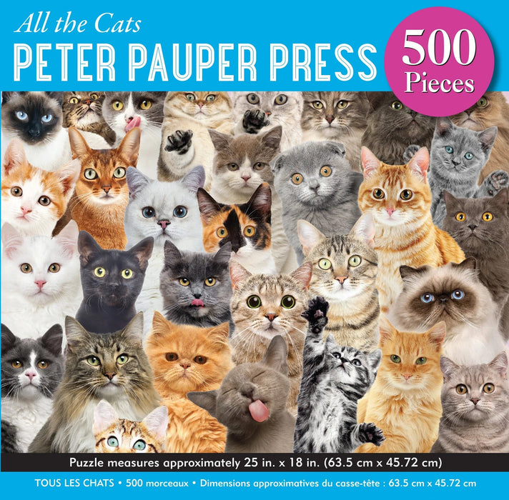 All the Cats 500 Piece Jigsaw Puzzle [9781441337542]