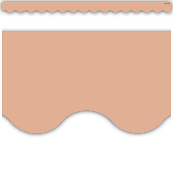 Sedona Sand Scalloped Border Trim [TCR7217]