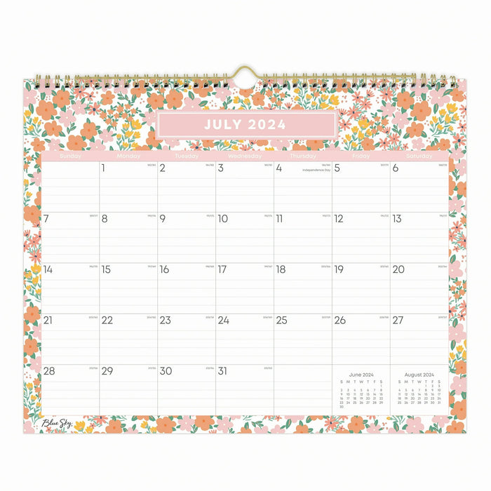 2024-25 Wall Calendar, 15x12, by Blue Sky, Catira [148002]
